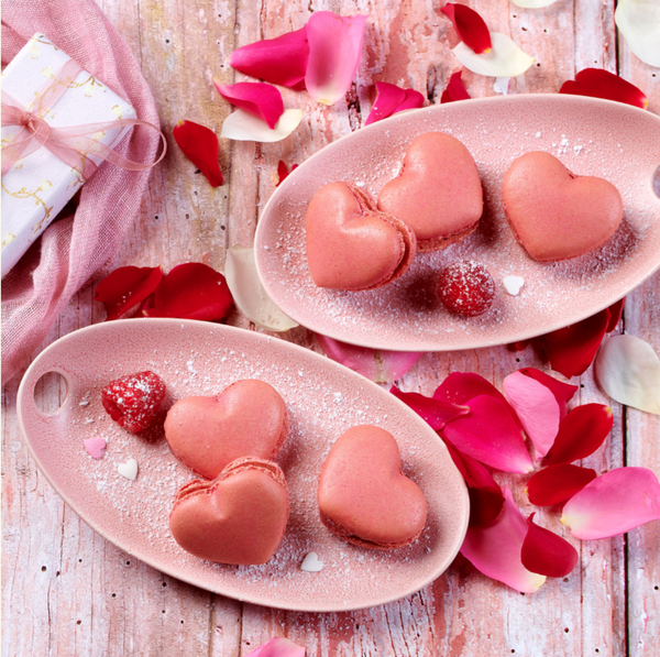 Love Heart Macarons