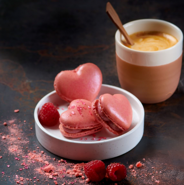 Love Heart Macarons